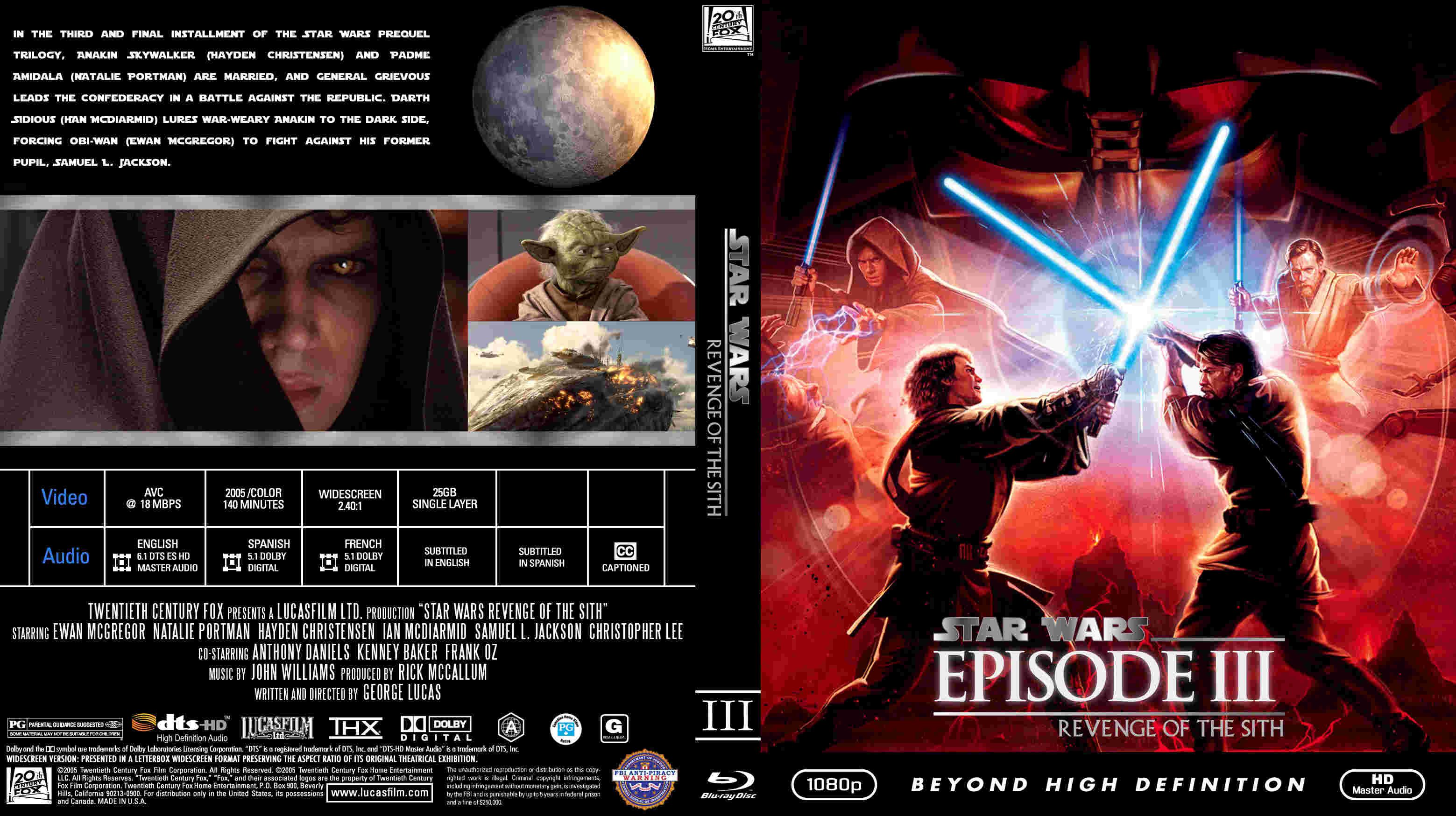 2005 Star Wars: Episode III - Revenge Of The Sith