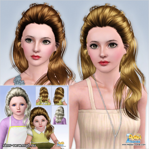 причёски - The Sims 3: женские прически.  - Страница 36 B9844fc51a798c83f1ff67d8f725ec0a
