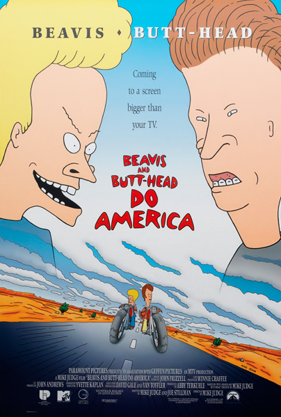   -   / Beavis and Butt-Head Do America ( ,  ) [1996 ., , , , , DVD5]