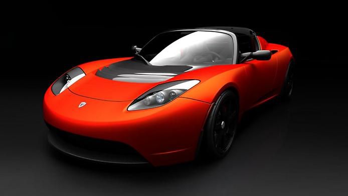 Tesla Roadster.Первый электрический спорткар