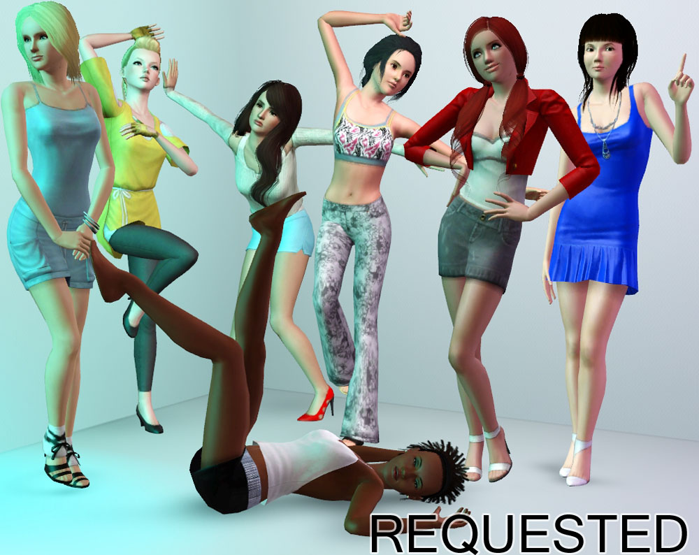 Sims 3 In Public Pose