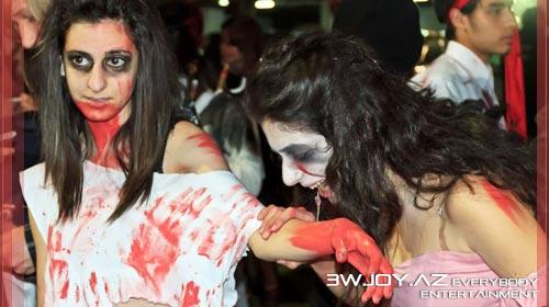Tel-Əviv küçələrini zombilər basdı