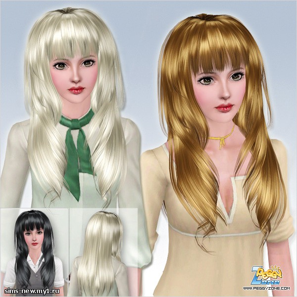 причёски - The Sims 3: женские прически.  - Страница 35 77b107caca6ab6837d5ef845878b77e8
