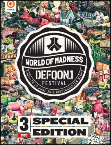 Defqon.1: World of Madness  Bonus DVD [2012 ., Hardstyle, Hardcore, DVD9]