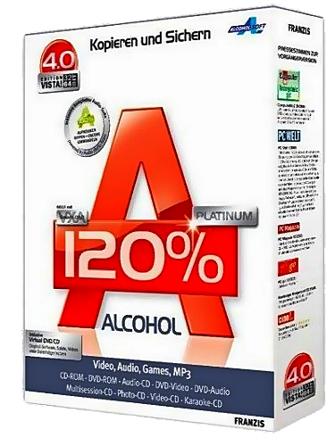 Alcohol 120% v2.0.2 Build 5830 Retail (лекарство Cracked-F4CG)