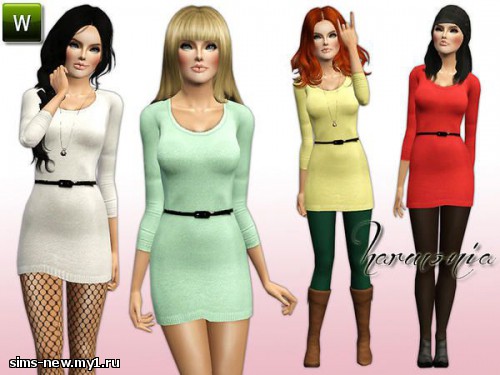 одежда - The Sims 3. Одежда женская: повседневная. 5b11a2c6644522aa92a2e7a8eda30db6