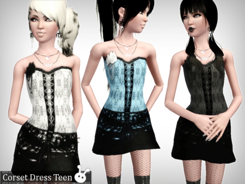 The Sims 3: Одежда для подростков девушек. - Страница 8 927df8e5fae4b856acd6252888055cf5