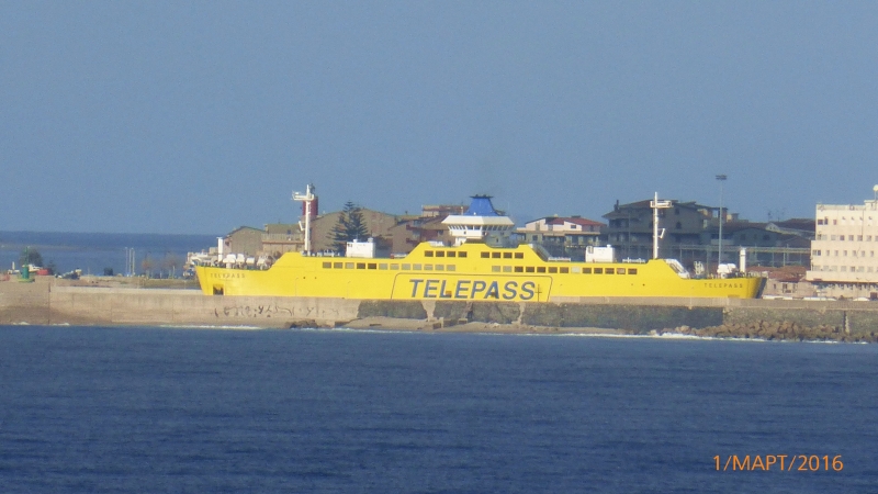 "Фантазия" в Средиземноморском круизе в феврале 2016 года