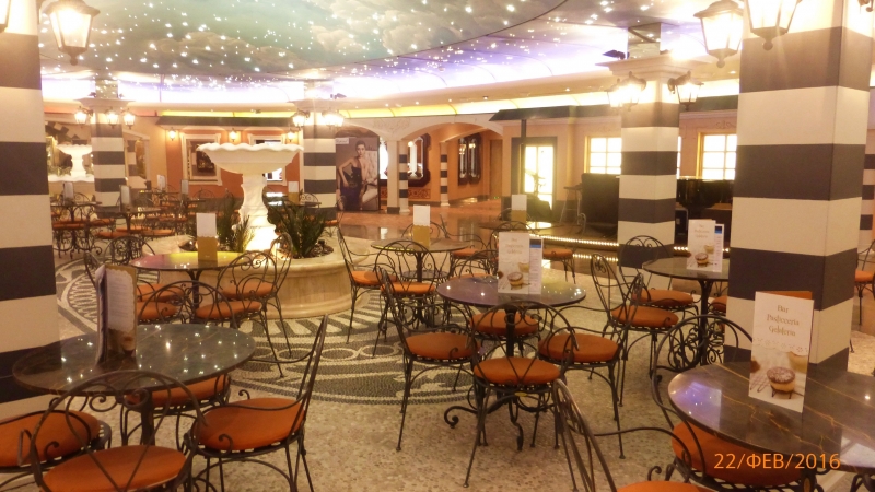 "Фантазия" в Средиземноморском круизе в феврале 2016 года