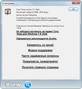 Core Temp 1.4.1 + Portable (x86-x64) (2016) Multi/Rus Core Temp 1.4.1 + Portable (x86-x64) (2016) Multi/Rus