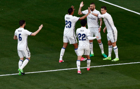 "Мадрид" - первый из испанских клубов, забивавший в 50 матчах кряду