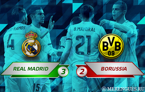 Real Madrid C.F. - BV Borussia Dortmund 3:2