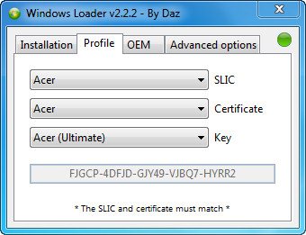 Windows Loader 2.2.2 By DAZ + WAT Fix (2019) PC | Portable by Daz