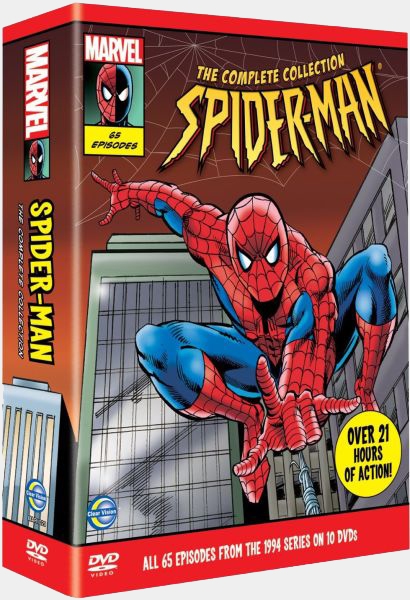 - / Spider-Man: The Animated Series / : 1-5 / : 1-65  65 (  / Bob Richardson) [1994-1998, , , DVDRip] 2xDUB (, ) + 2xMVO (Ren-TV, -) + 3xAVO (, , ) + Original
