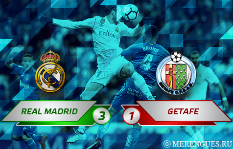 Real Madrid C.F. - Getafe C.F. 3:1