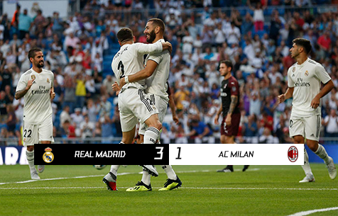 Real Madrid C.F. - A.C Milan 3:1