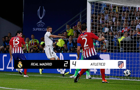 Real Madrid C.F. - Club Atletico de Madrid 2:4