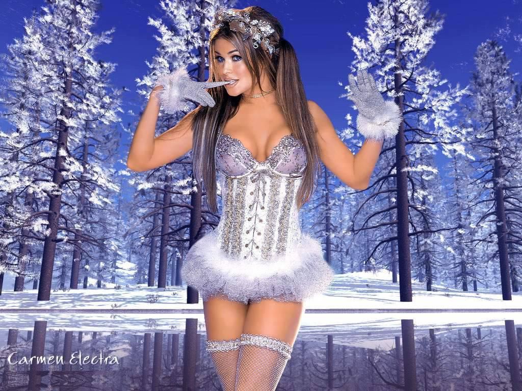 Carmen electra снегурочка