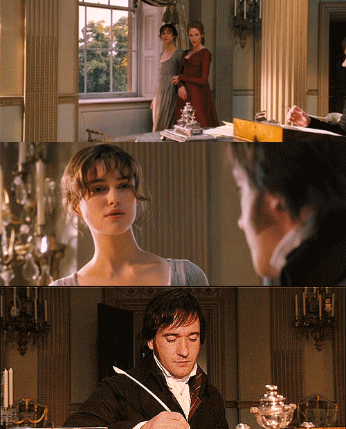 Mr. Darcy is not to be teased. 
