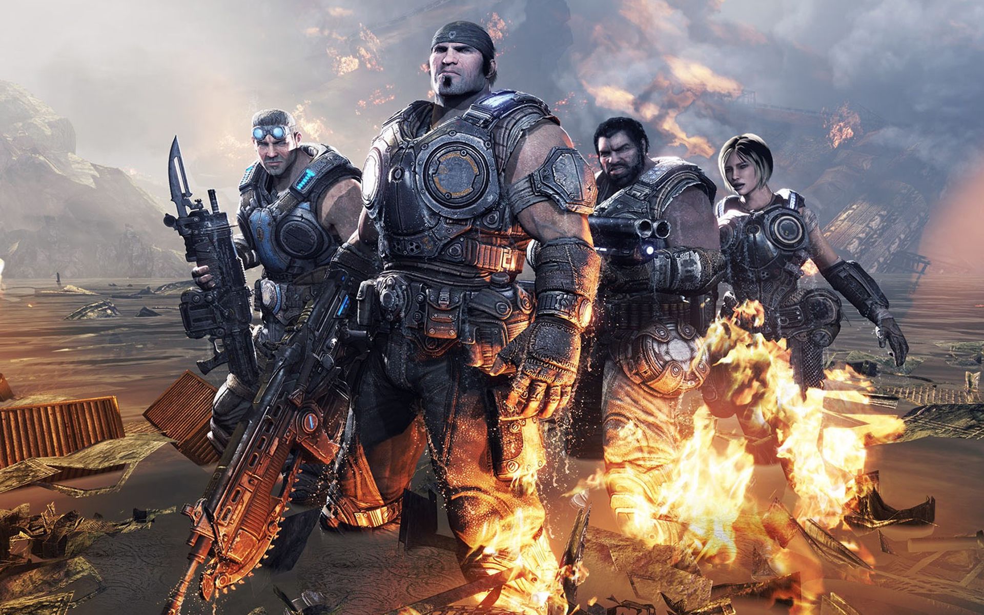 Игра gears of war 3