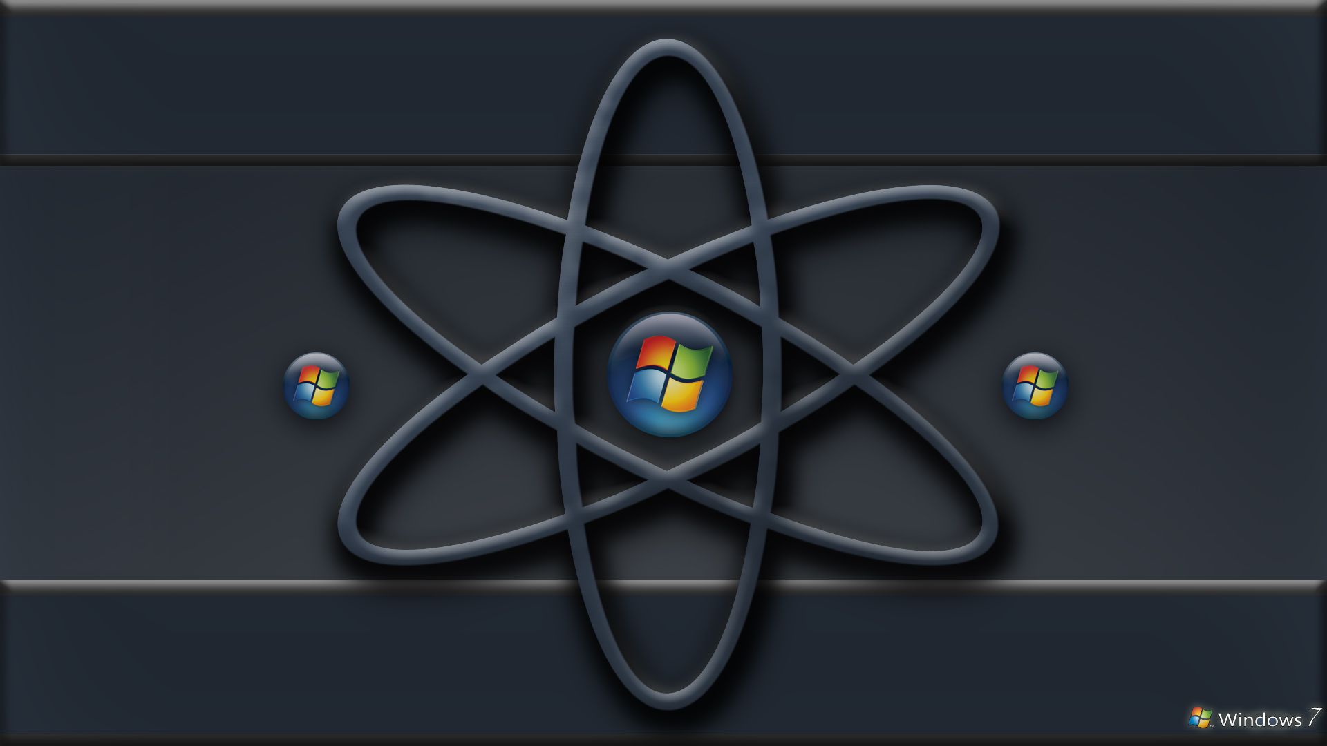 Значок атом