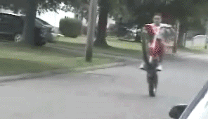 Wheelie motorcycle