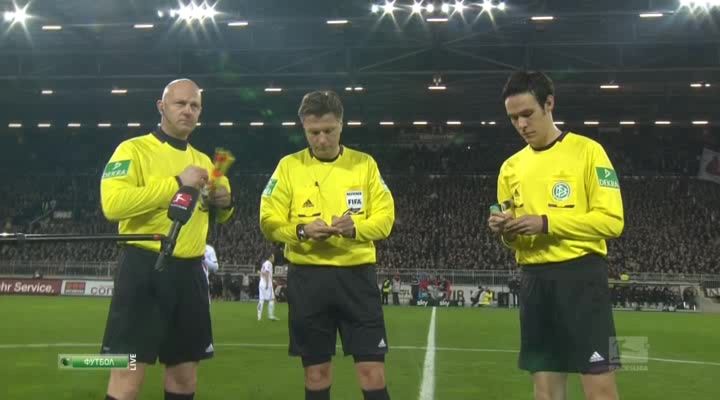 Чемпионат Германии 2013-2014  Вторая Бундеслига  14-й тур  Санкт-Паули – Энерги  НТВ+.avi_20131112_0