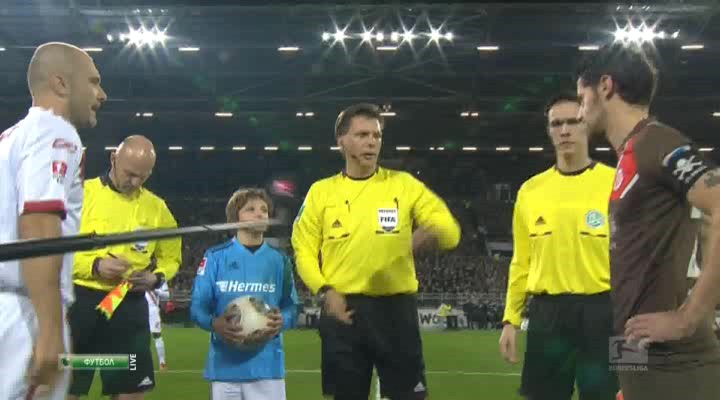 Чемпионат Германии 2013-2014  Вторая Бундеслига  14-й тур  Санкт-Паули – Энерги  НТВ+.avi_20131112_0