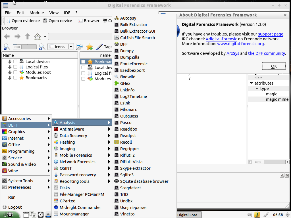 Browser names