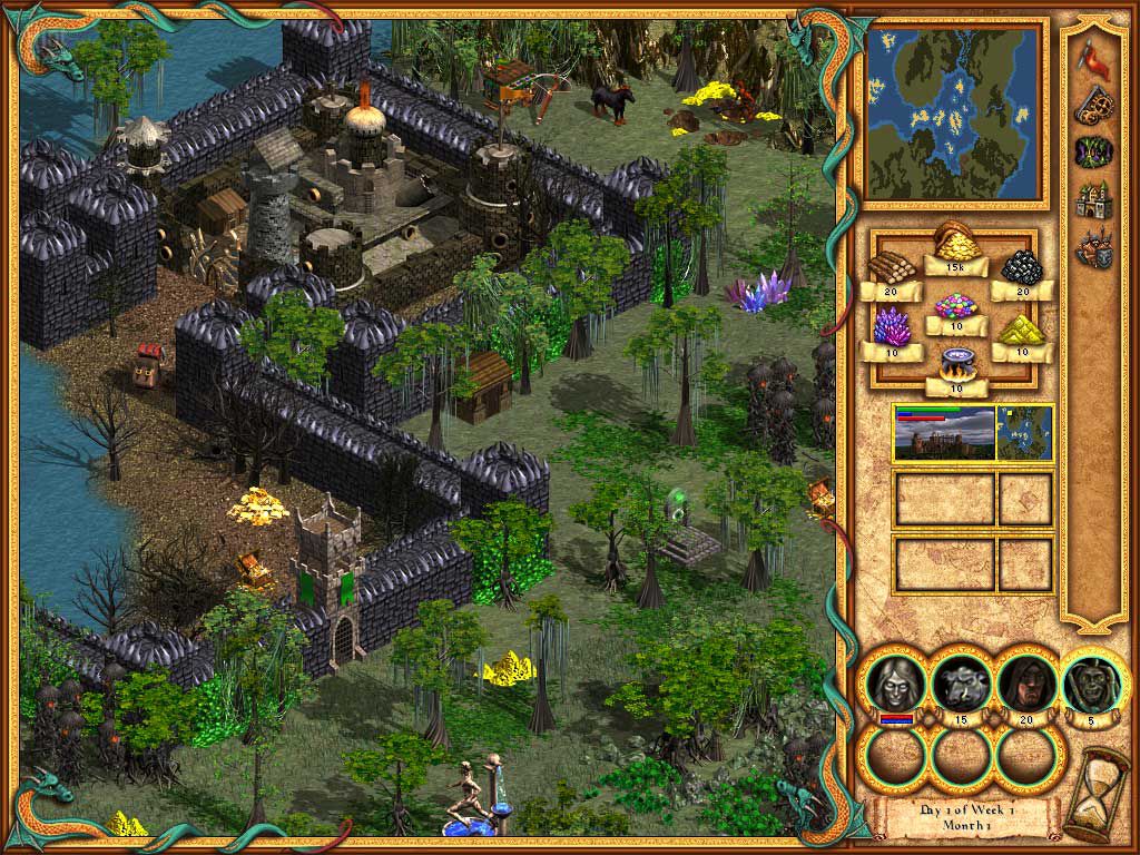 Heroes 4 complete. Герои меча и магии 4. Heroes of might and Magic IV игра. Герои меча и магии 4 Скриншоты.