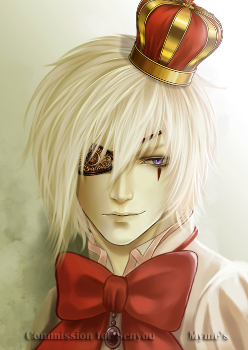 Anime guy with eyepatch