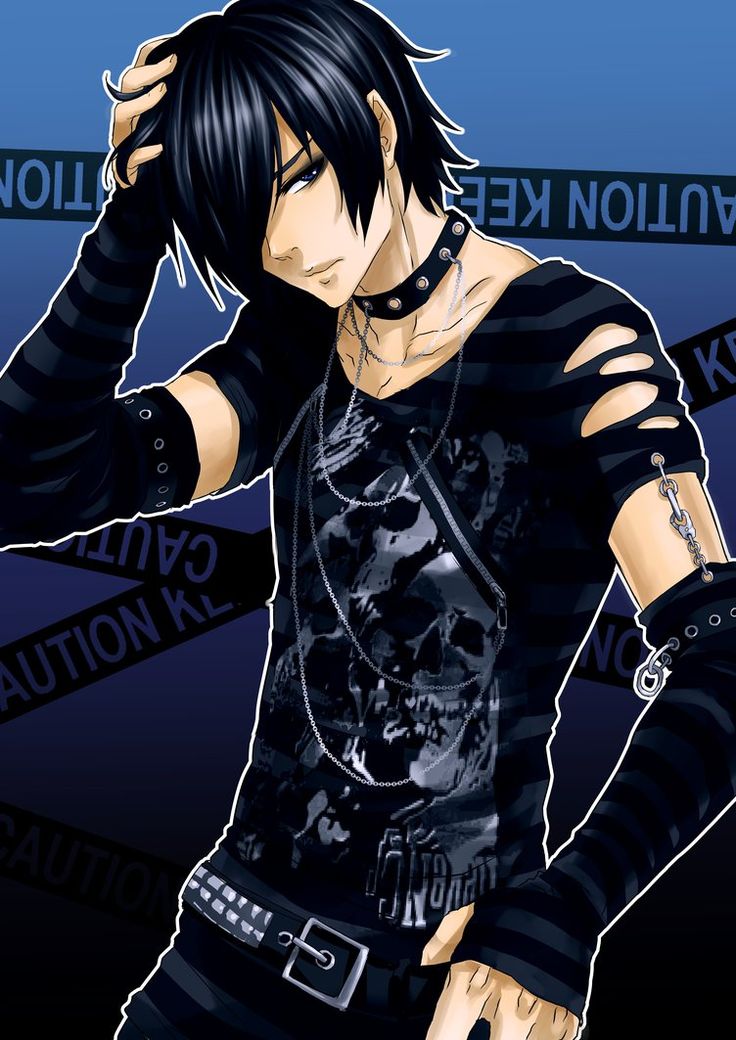 Hot emo anime guy