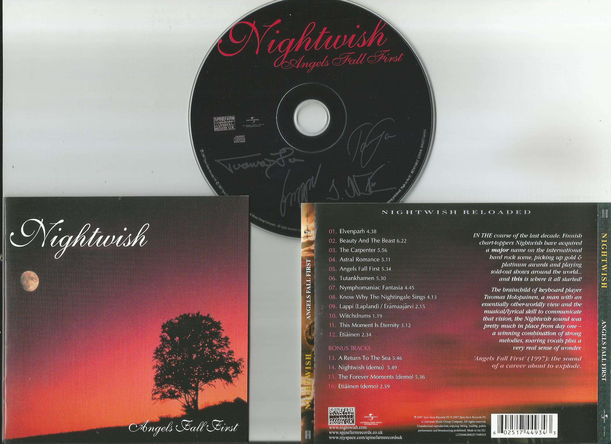 Nightwish Angels Fall First Records, LPs, Vinyl and CDs - MusicStack