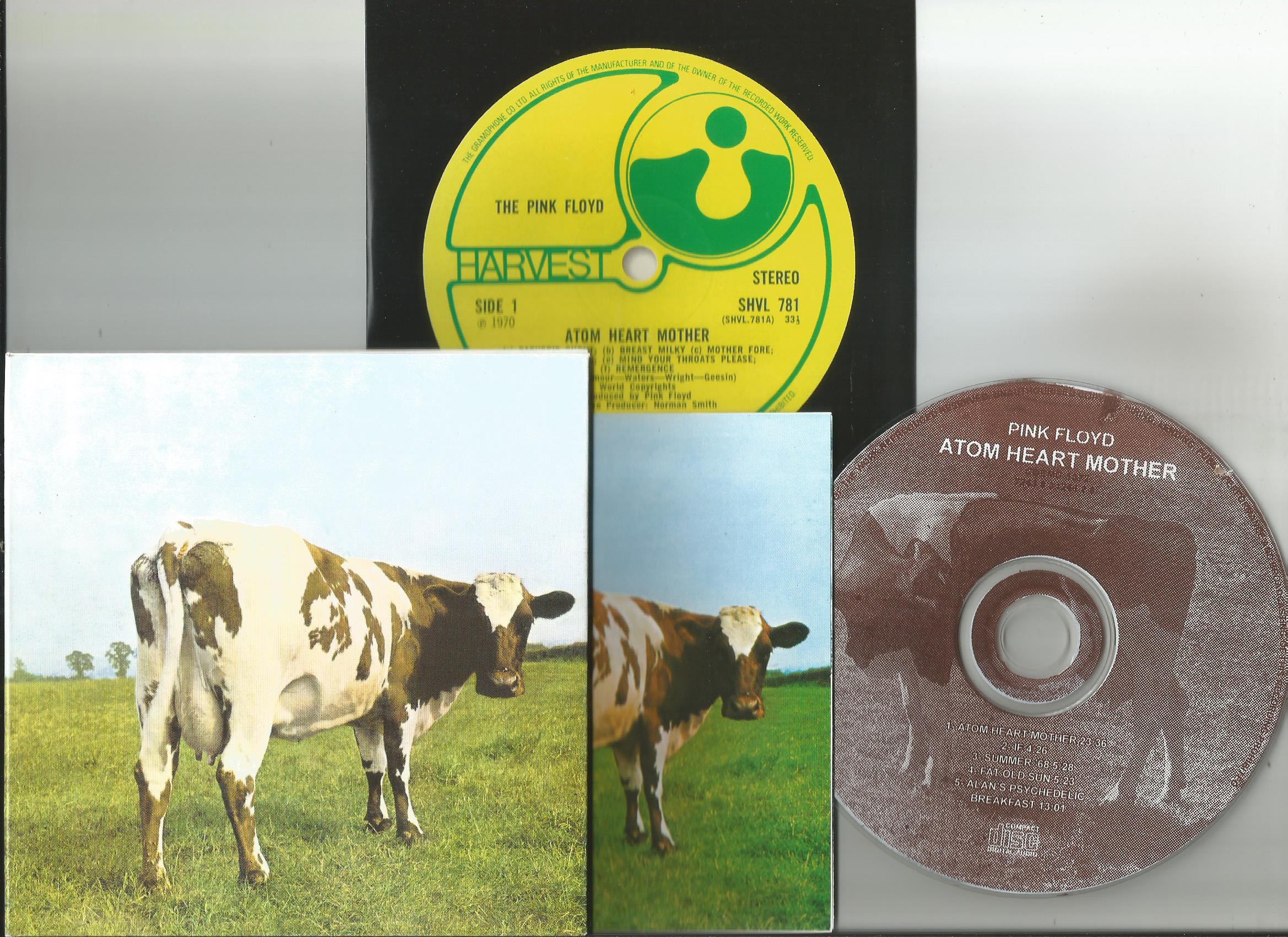 Pink Floyd Atom Heart Mother Vinyl Records Lp Cd On Cdandlp