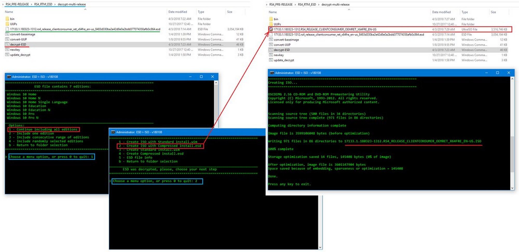 File directory information