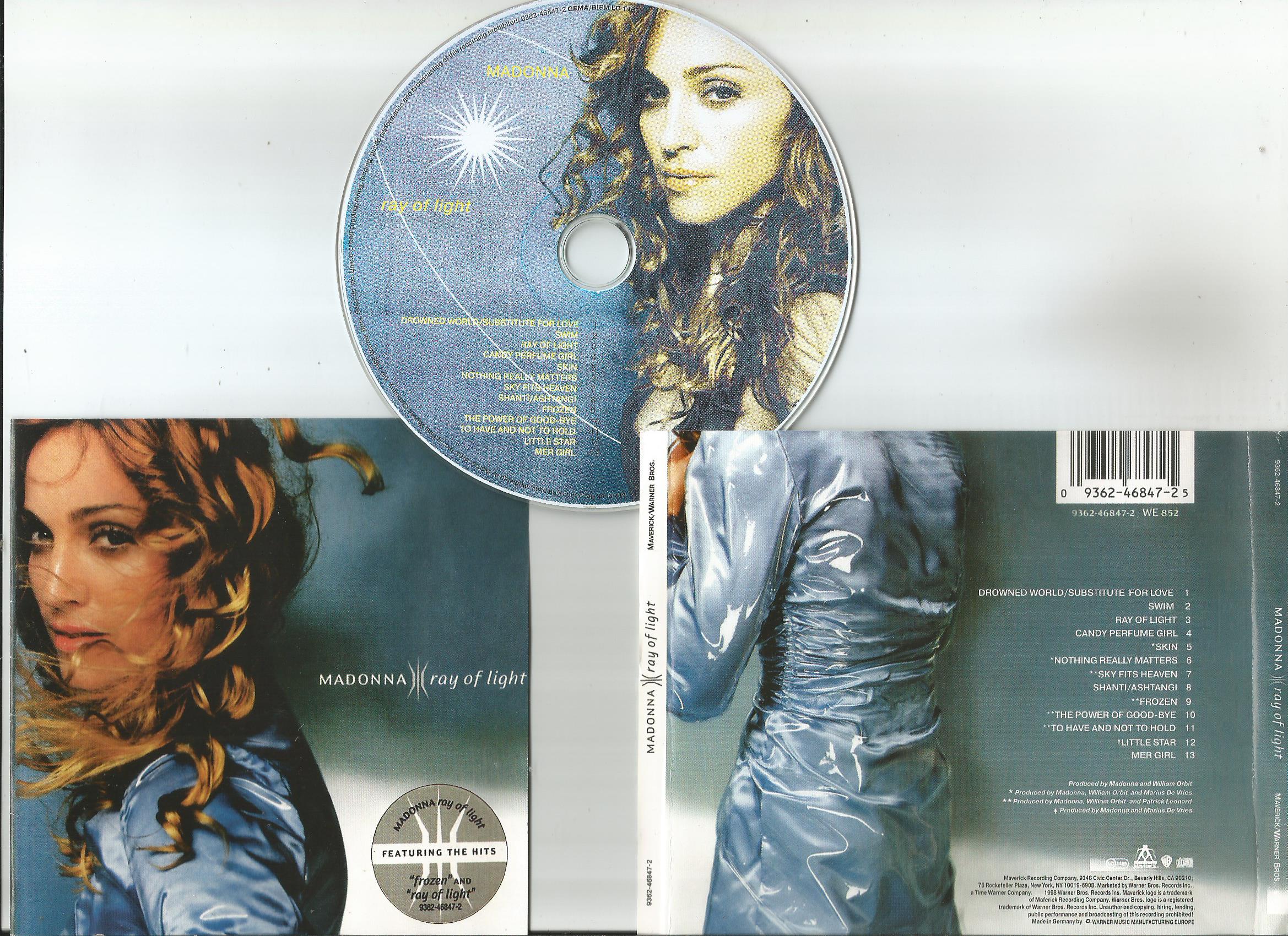 Ray Of Light Madonna Cd 売り手 Apexmusic Id