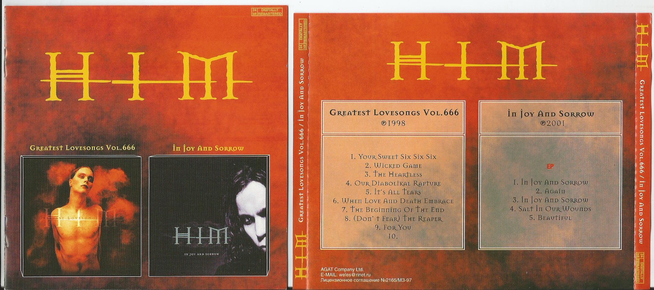 Greatest Lovesongs Vol. 666 agat.jpg