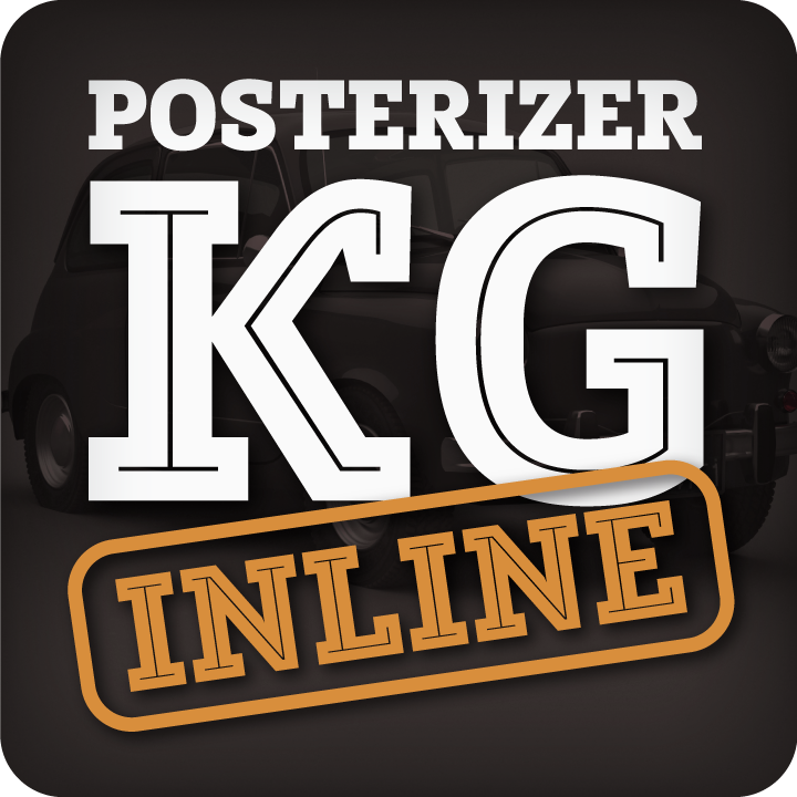Шрифт Posterizer KG Inline