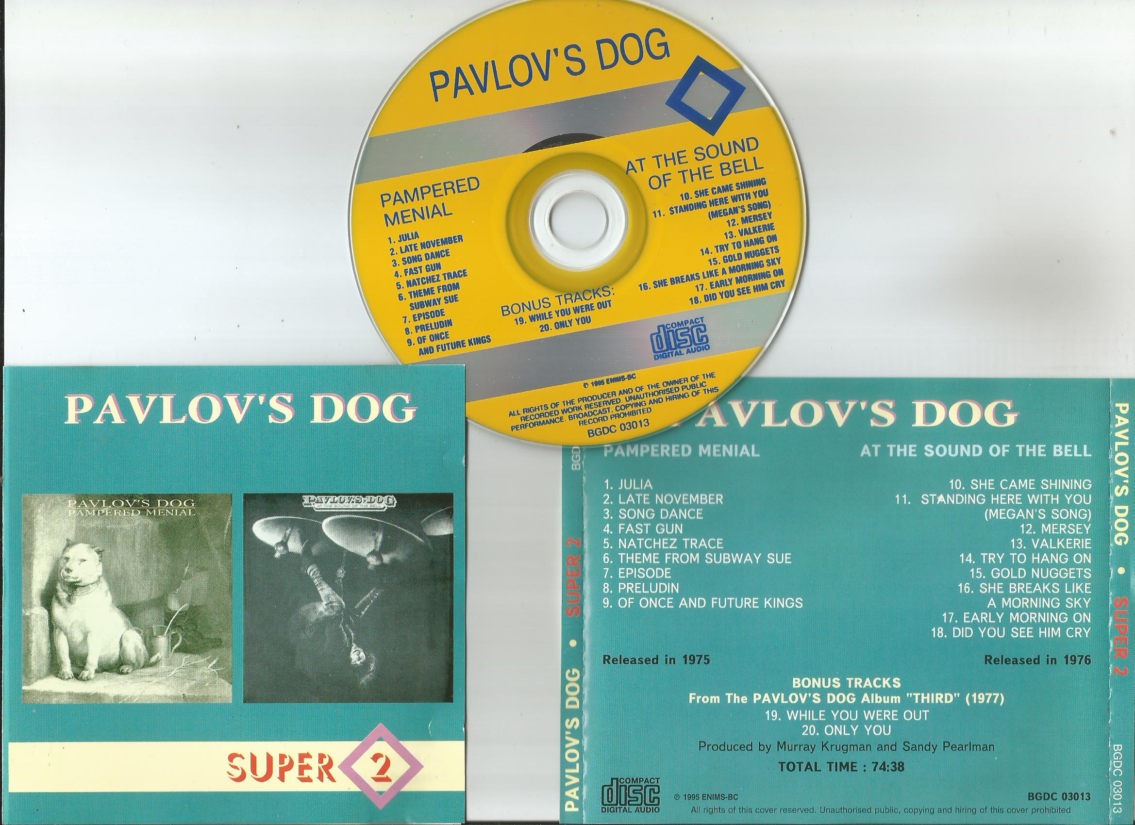 Pavlov'S Dog Pampered menial (Vinyl Records, LP, CD) on CDandLP