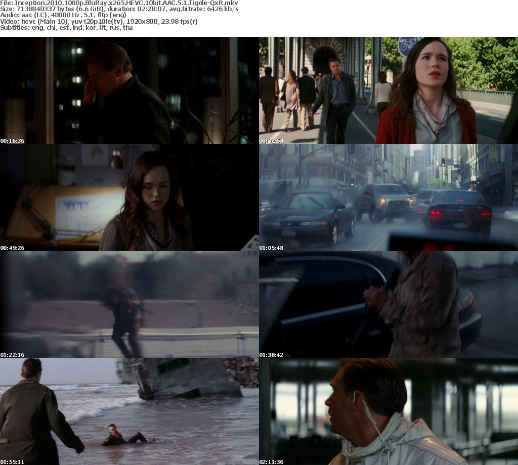 Inception 2010 1080p BluRay x265 HEVC 10bit AAC 5 1 Tigole-QxR Inception 2010 1080p BluRay x265 HEVC 10bit AAC 5 1 Tigole-QxR