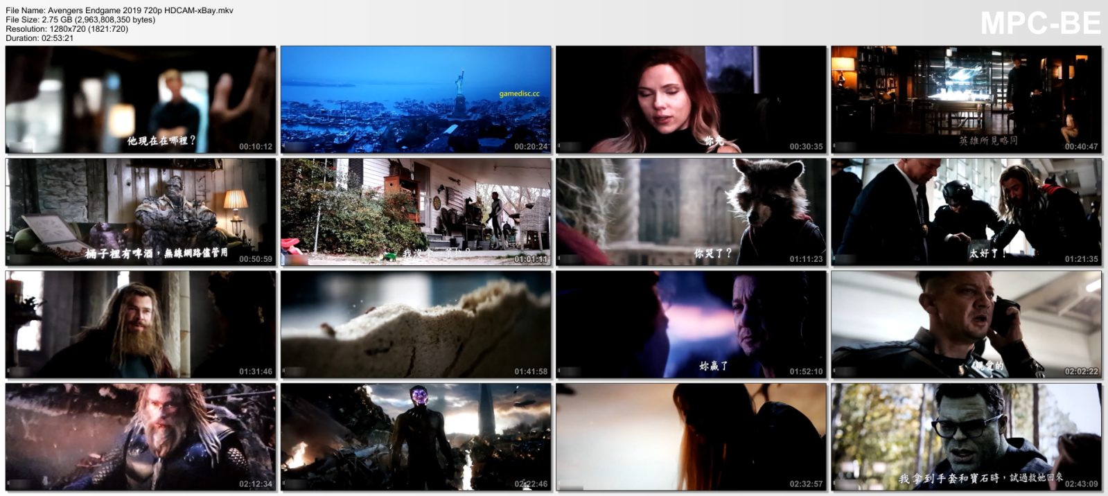 Avengers Endgame 2019 3D 1080p BluRay x264-GUACAMOLE Avengers Endgame 2019 3D 1080p BluRay x264-GUACAMOLE