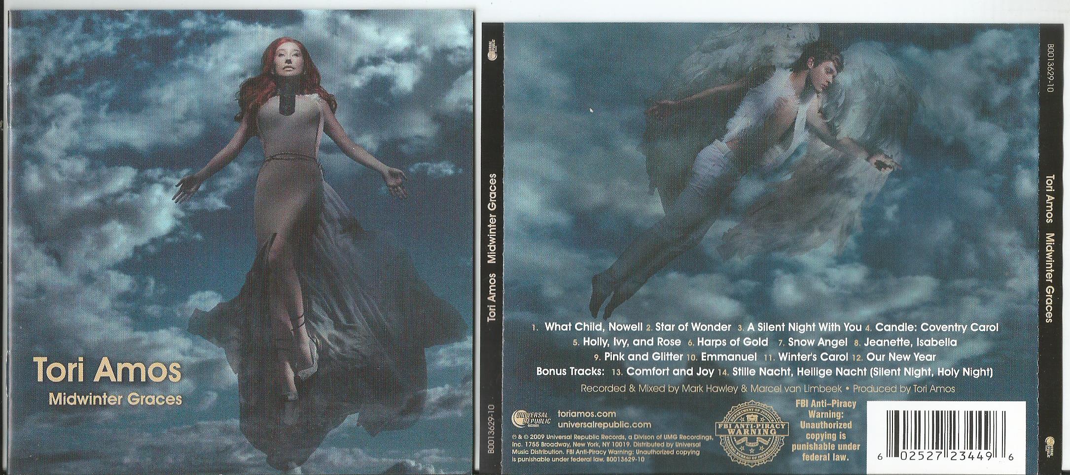 AMOS, TORI Midwinter Graces (20page booklet with lyrics, jewel case edition...