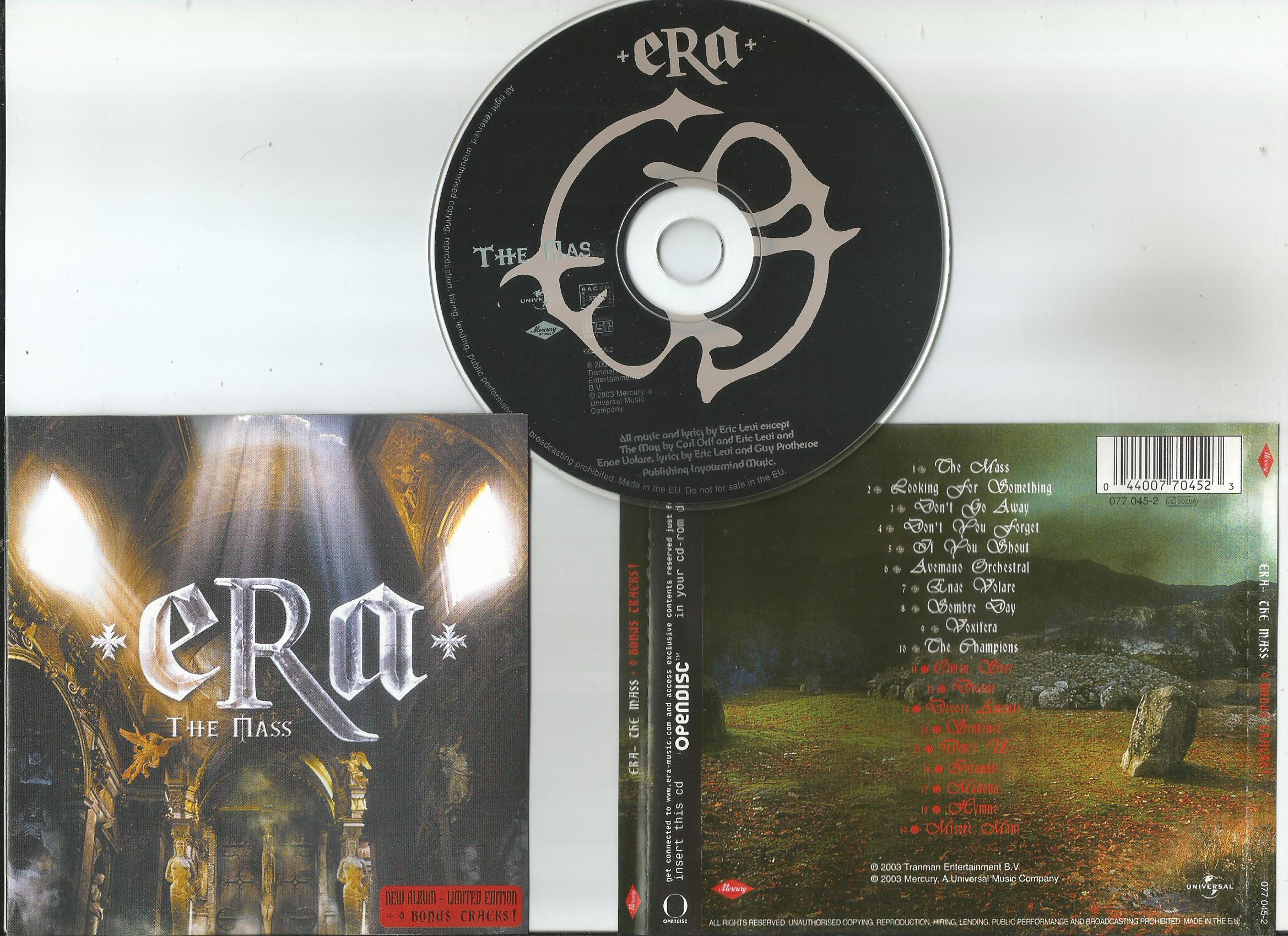 Era The mass (Vinyl Records, LP, CD) on CDandLP