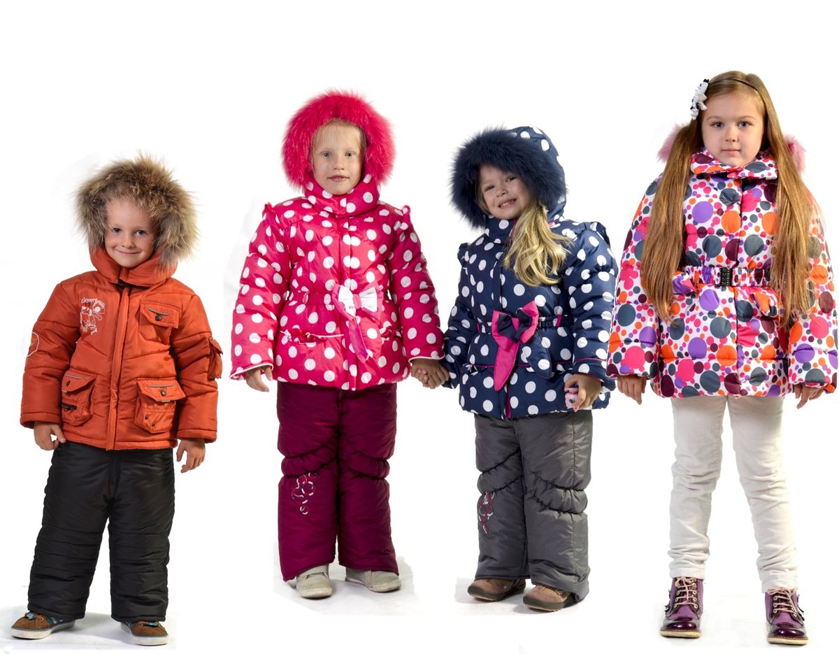 Зимняя детская одежда