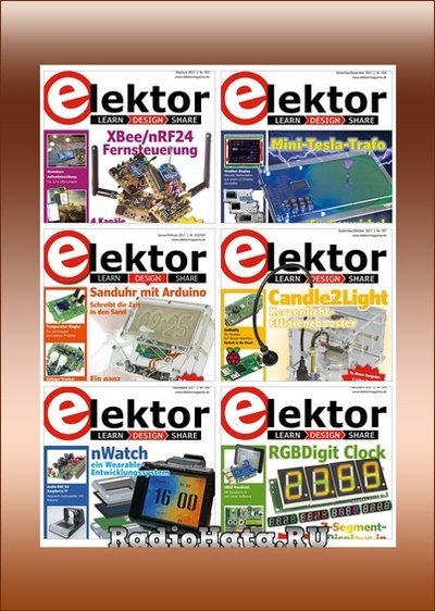 Elektor Electronics №1-12 (Januar-Dezember 2017) De