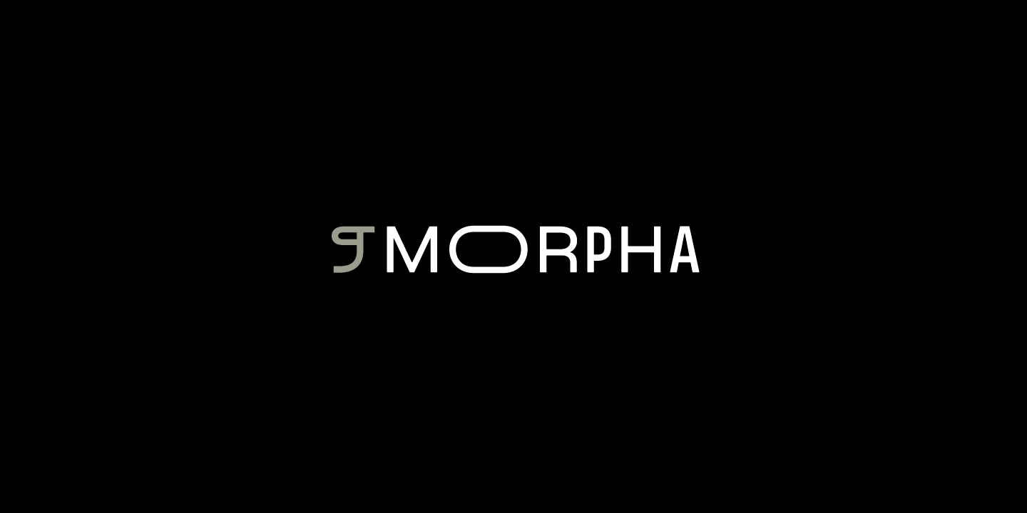 Шрифт Morpha