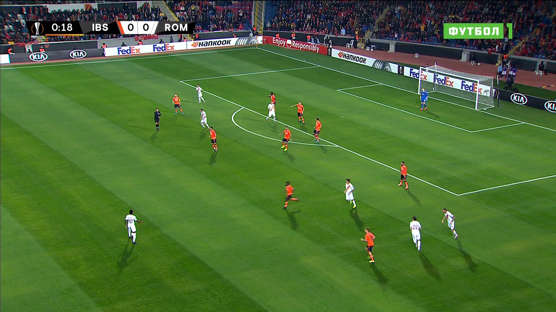 Лига Европы 2019-2020 Групповой турнир Группа J 5-й тур Истанбул Башакшехир (Турция) - Рома (Италия) Матч! Футбол 1 HD.ts_20191130_011408.843.jpg