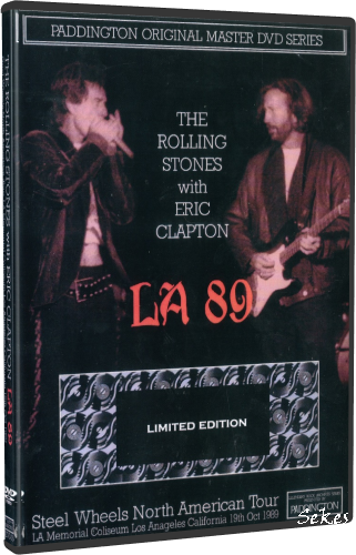 The Rolling Stones with Eric Clapton - Los Angeles 89 (1989, DVD5)