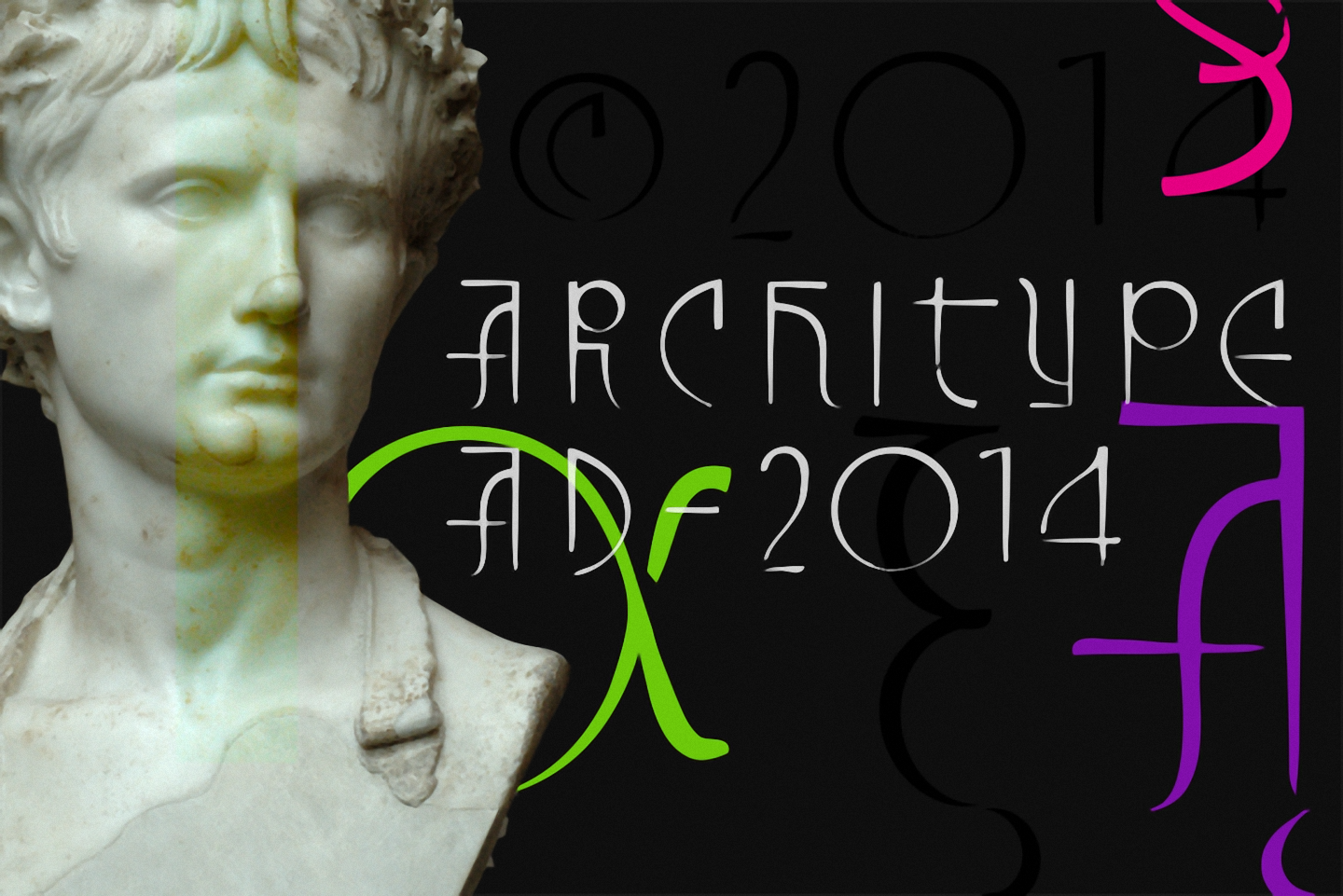 Шрифт Architype AD-2014