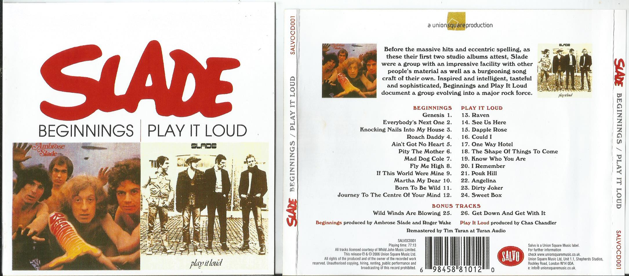 Slade Play it loud (Vinyl Records, LP, CD) on CDandLP